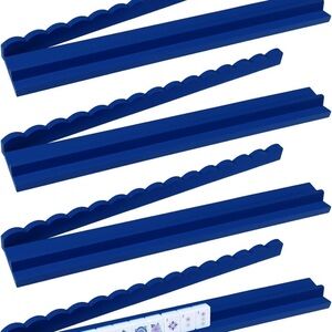 Blue Wooden Mahjong Racks with Pushers